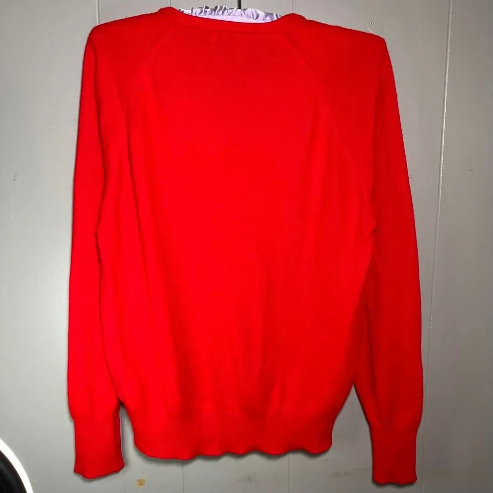 Vintage 80s Christian Dior Retro Grandpa Core Old Pullover Sweater Size M